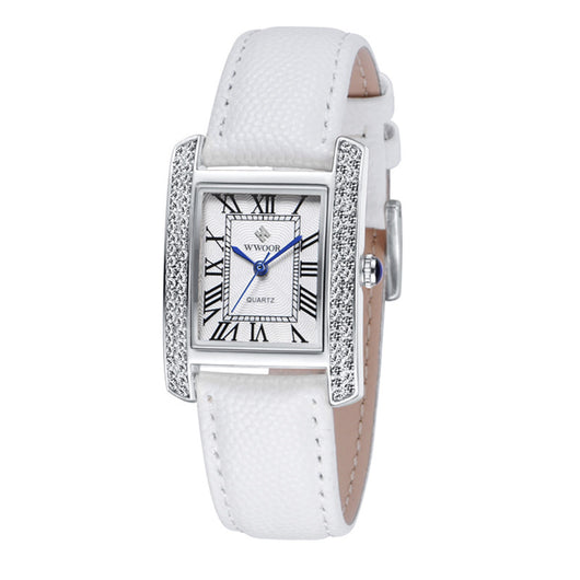 Reloj de pulsera para mujer con correa de cuero - Image 8