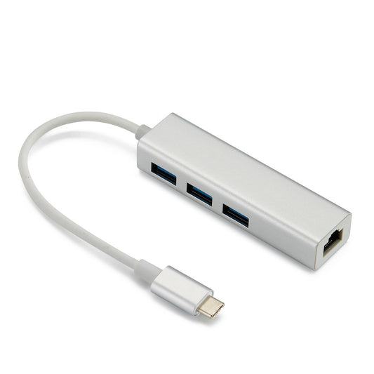 Estación de Acoplamiento 4 en 1 con Hub de Red Ethernet 100M