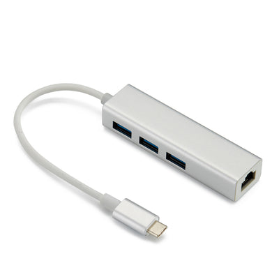 Estación de Acoplamiento 4 en 1 con Hub de Red Ethernet 100M