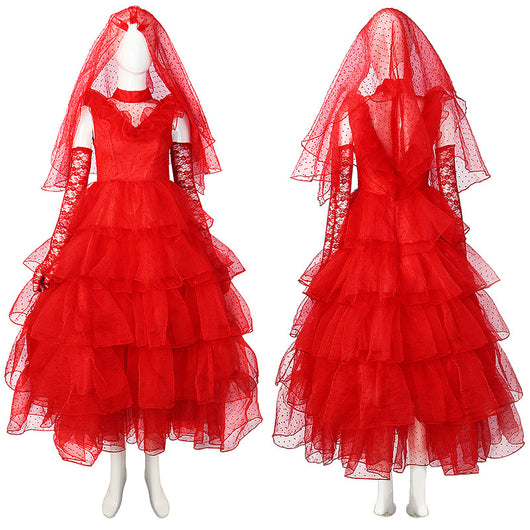 Disfraz Beetlejuice Novio - Vestido de Boda Cosplay - Image 13