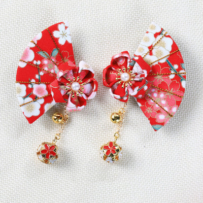 Pasador Floral Japonés Sakura con Cascabeles - Image 23