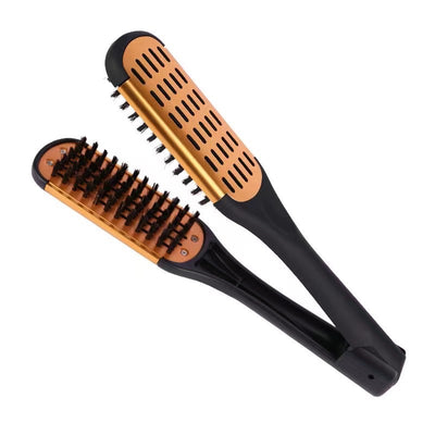 Peine Alisador en V con Pinzas - Peinado Profesional para Cabello Liso - Image 6