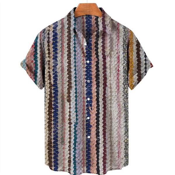 Blusa Étnica Oversize Transpirable Tallas Grandes