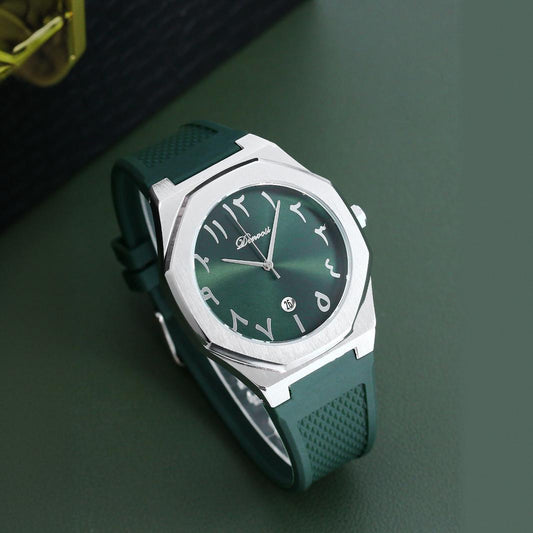 Reloj de Hombre Danfu con Correa de Silicona, Calendario y Diseño Minimalista