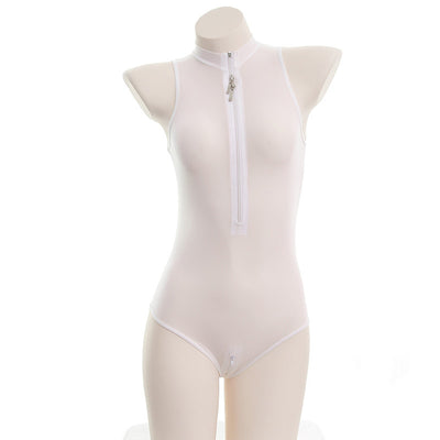 Traje de Baño Entero Deportivo con Cierre Frontal - Image 2