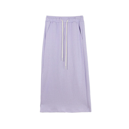 Pantalón Holgado con Cintura Ajustable y Abertura en Dobladillo - Image 6