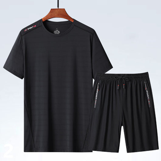 Conjunto Deportivo Camiseta Ice Silk para Hombre - Image 16