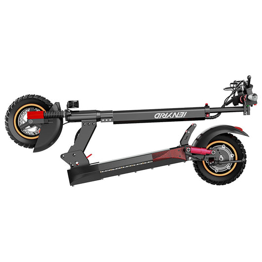 Patinete Eléctrico Plegable con Doble Amortiguación - Image 3