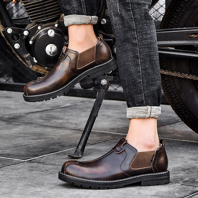 Botas Martin de Cuero para Hombre - Estilo Británico Outdoor - Image 6