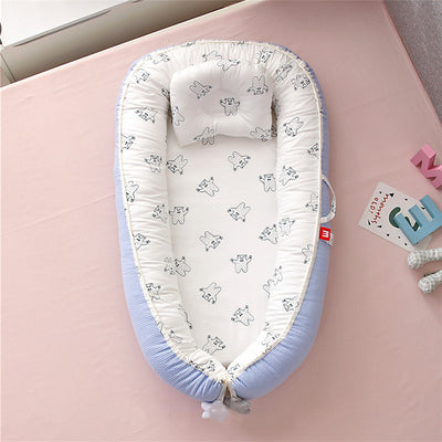 Cuna Portátil Plegable con Malla Transpirable, Desmontable y Lavable - Image 6