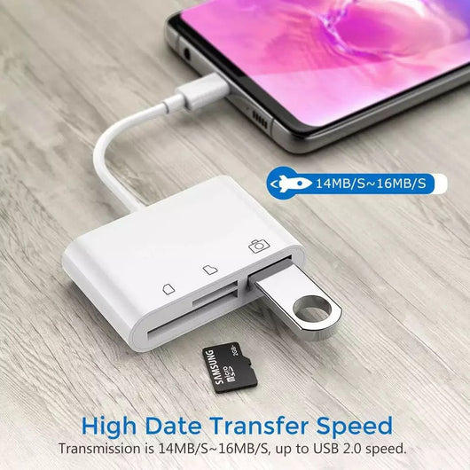 Lector de Tarjetas USB-C Multifunción 3 en 1 con OTG - Image 13