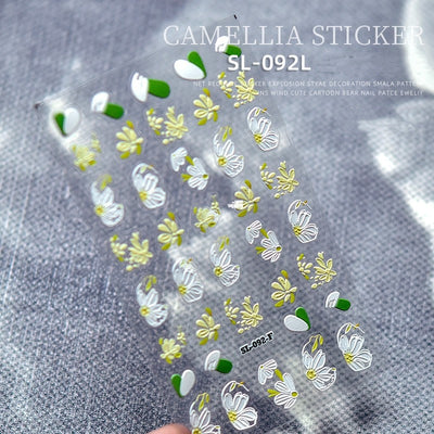 Adhesivos de Uñas 5D con Relieve Estéreo - Ornamentos Decorativos - Image 17