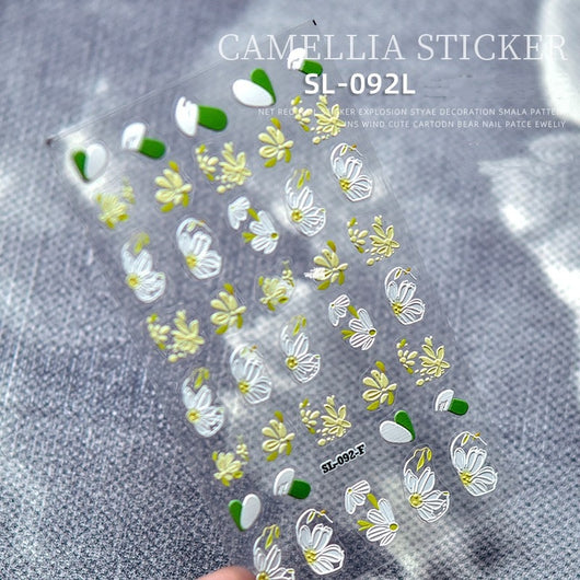 Adhesivos de Uñas 5D con Relieve Estéreo - Ornamentos Decorativos - Image 17