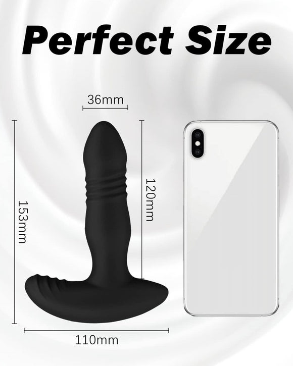 Vibrador Retráctil Unisex con Estimulación Avanzada
