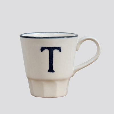 Taza de Cerámica Nórdica Retro con Letras - Taza para Café y Agua - Image 12
