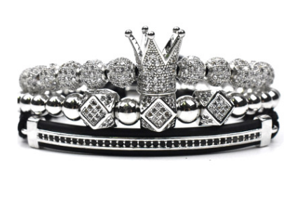 Pulsera Triangular Corona Delicada - Image 15
