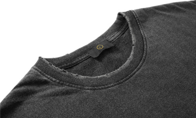 Camiseta Oversize Negra Básica para Hombre Manga Corta - Image 8