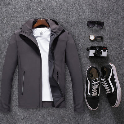Chaqueta de Montaña Elástica para Hombre - Impermeable y Transpirable - Image 4