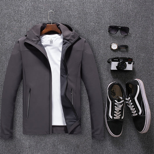 Chaqueta de Montaña Elástica para Hombre - Impermeable y Transpirable - Image 4