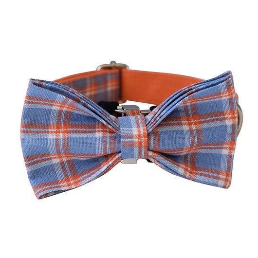 Collar de Malla Naranja para Perros con Hebilla de Aleación - Image 3