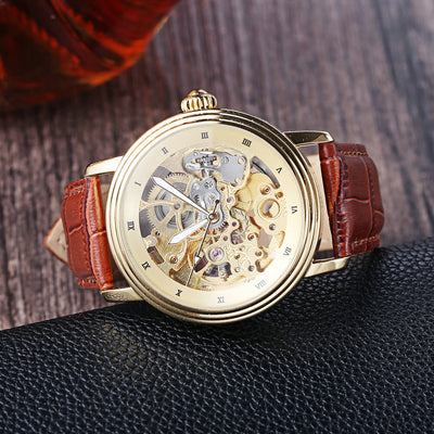 Reloj Automático para Mujer con Diseño Calado y Cristal Transparente - Image 7