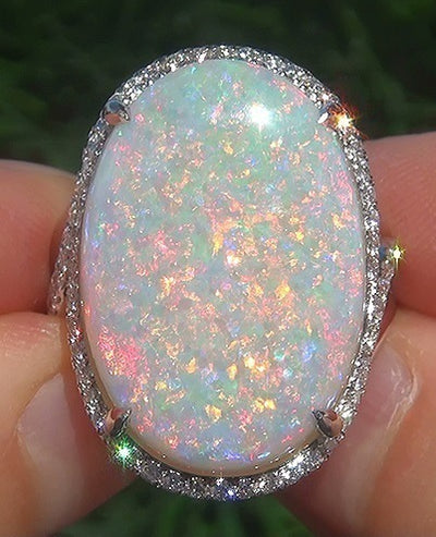 Anillo de Ópalo Elegante para Mujer - Joya de Moda Contemporánea - Image 3