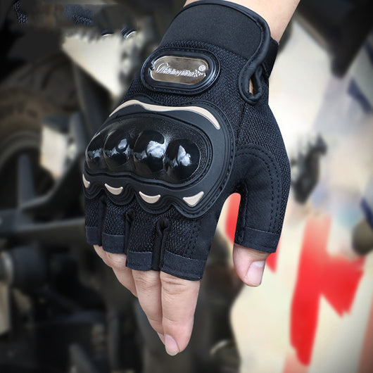 Guantes de Motocicleta Cycling Tribe Medio Dedo