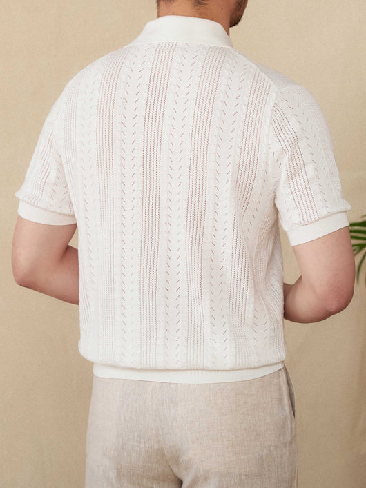 Polo de Algodón con Cuello Solapa y Manga Corta - Image 5