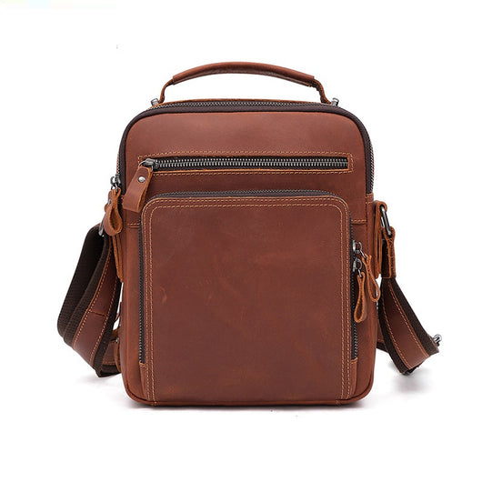 Bolsa de Cuero Retro Vintage para Hombre - Gran Capacidad - Image 3