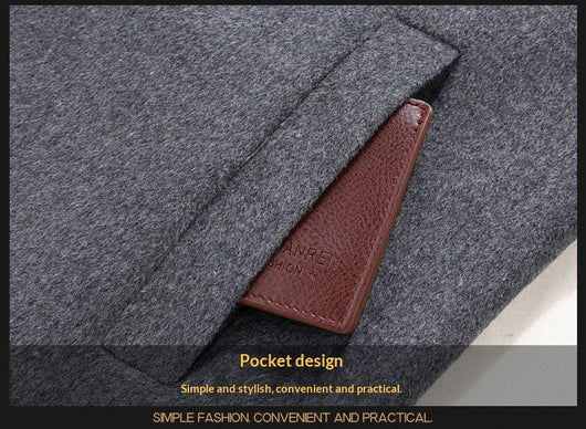 Abrigo de Lana Reversible para Hombre - Otoño e Invierno - Image 10