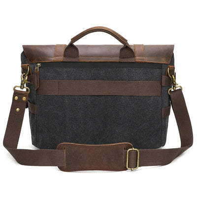 Bolsa Mensajero de Lona para Hombre - Estilo Casual - Image 2