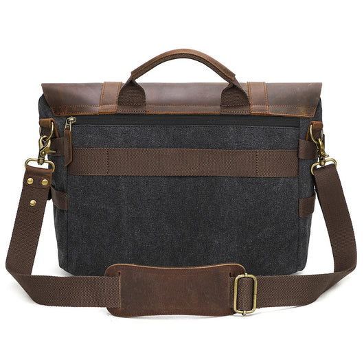 Bolsa Mensajero de Lona para Hombre - Estilo Casual - Image 2