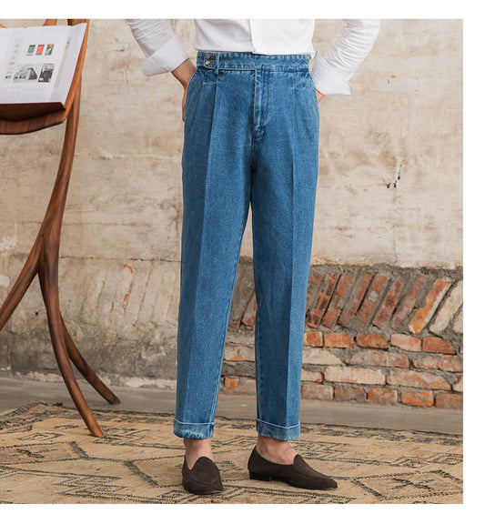 Jeans Retro Casual para Hombre - Colección Primavera - Image 2