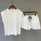 Conjunto Deportivo Coreano: Shorts Sueltos y Playera Sin Mangas