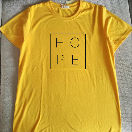 Playera Básica Hope de Algodón - Unisex, Cuello Redondo, Corte Relajado - Image 15