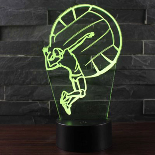 Lámpara LED 3D Nocturna Serie Jugador de Hockey - Image 2