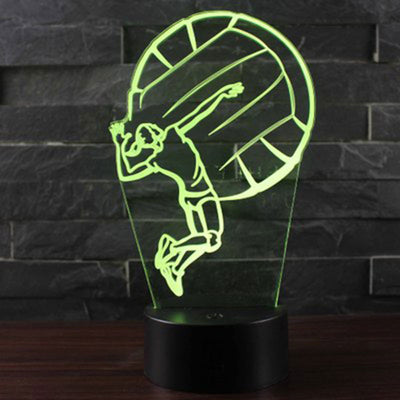 Lámpara LED 3D Nocturna Serie Jugador de Hockey - Image 2