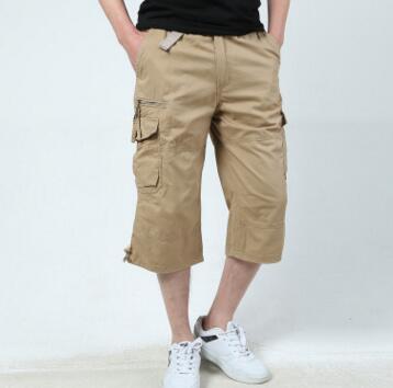 Pantalones Cortos de Algodón para Hombre - Estilo Casual Verano - Image 5