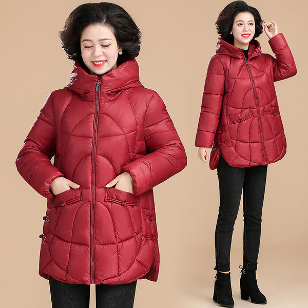 Chaqueta Acolchada Estilo Western para Mamá - Invierno