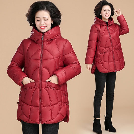Chaqueta Acolchada Estilo Western para Mamá - Invierno