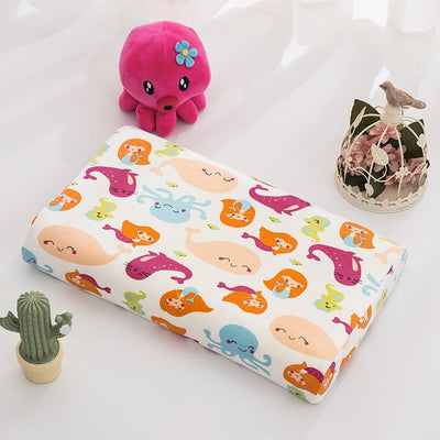 Almohada de Látex Natural para Estudiantes y Niños con Diseño Divertido - Image 8