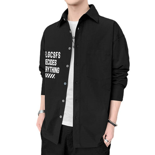 Camisa Casual de Manga Larga Mutuyu para Hombre - Image 6