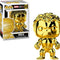 Funko Pop Marvel Studios 10 - Hulk Cromado Dourado
