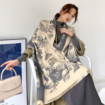 Chal Térmico para Mujer Madura - Abrigo Suave y Elegante