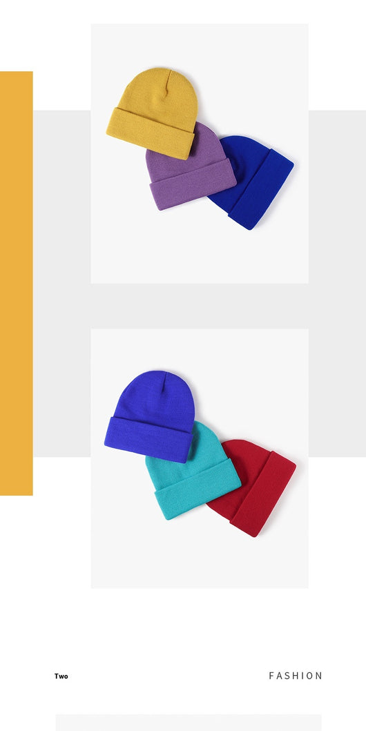 Gorro de Lana Grueso Doble Capa para Hombre - Calidez Simple - Image 18