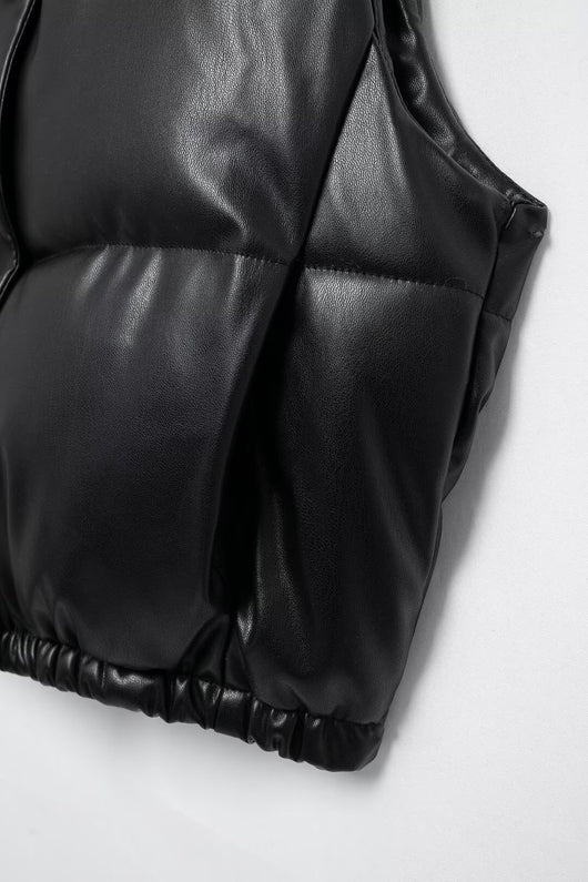Chaleco Acolchado de Algodón para Mujer - Estilo Moderno y Cálido - Image 11