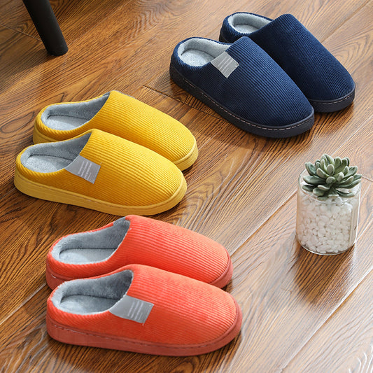 Pantuflas de Pana Cómodas para Pareja - Zapatos de Casa para Hombre y Mujer - Image 2