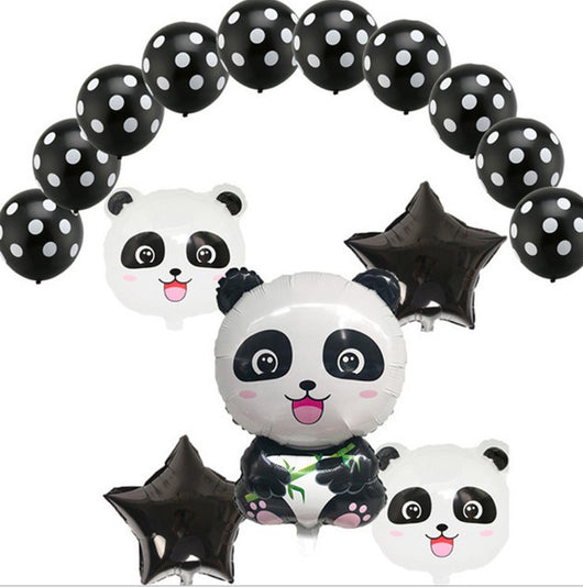 Globos Decorativos de Aluminio Diseño Panda para Fiestas Infantiles - Image 4