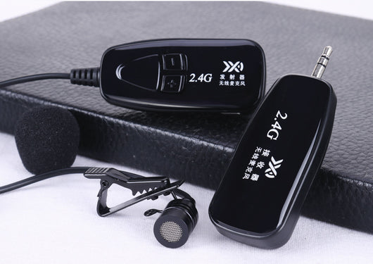 Micrófono Inalámbrico Lavalier 2.4GHz para Transmisión en Vivo - Image 3