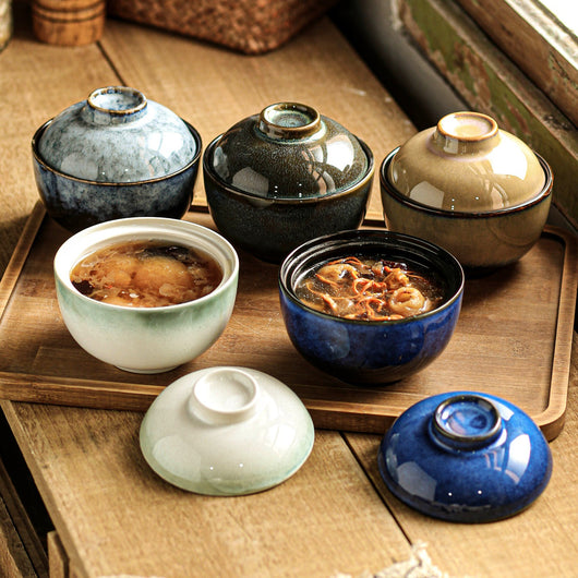Olla de Cerámica para Baño María con Tapa - Recipiente Ideal para Postres - Image 2